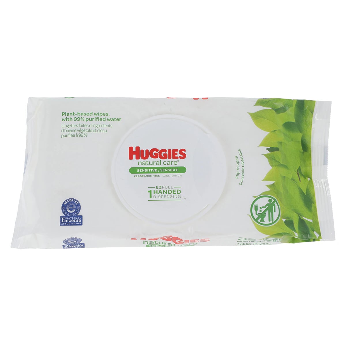 Huggies Natural Care Baby Wipes, Unscented, 32 Count, Disney Packaging