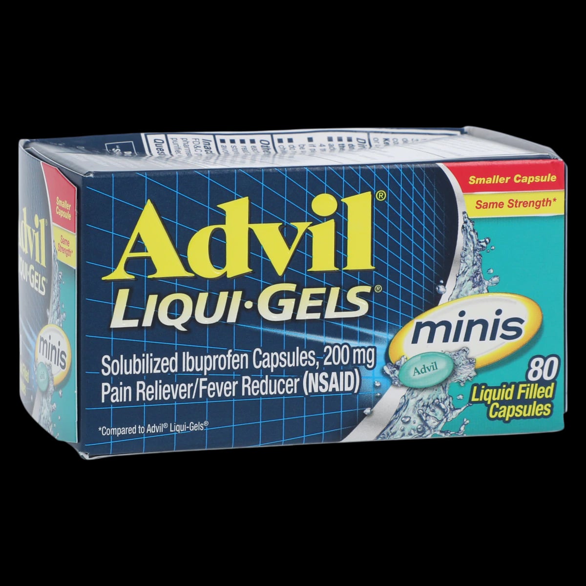 Advil Liqui-Gel Minis, 200mg, 80/Box