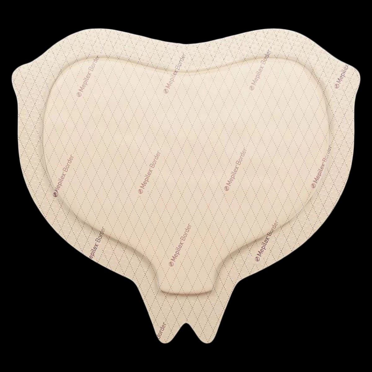 Mepilex Border Foam Sacral Dressing, 8.7" x 9.8", Sterile, Adhesive, Absorbent