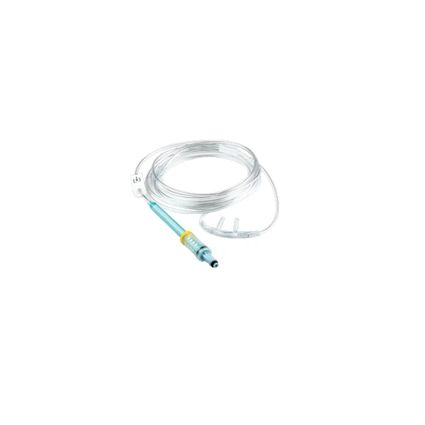 Masimo Nomoline CO2 Nasal Cannula, Adult, High Humidity, 2m, Non-Sterile, Disposable, 25/Box