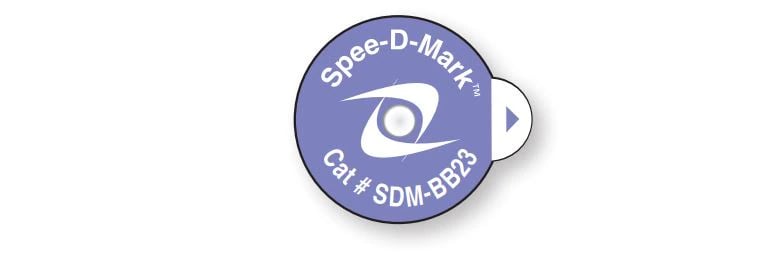 Spee-D-Mark Skin Marker Nipple, Digital Mammography, 100/Box
