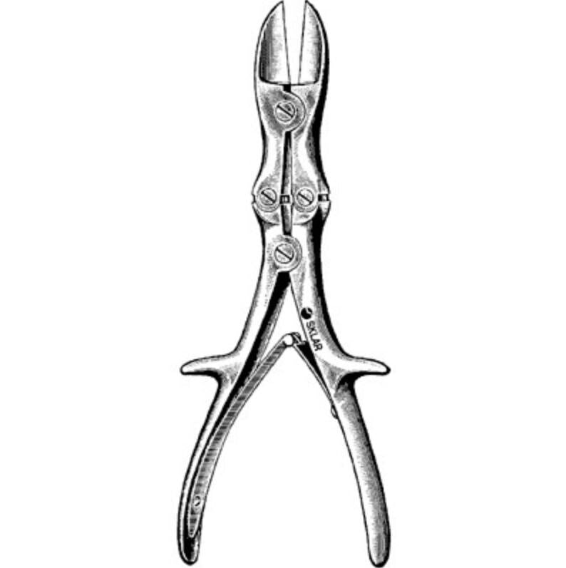 Sklar Stille-Liston Bone Cutting Forceps, Straight, 10-1/2", Stainless Steel, Non-Sterile, Each