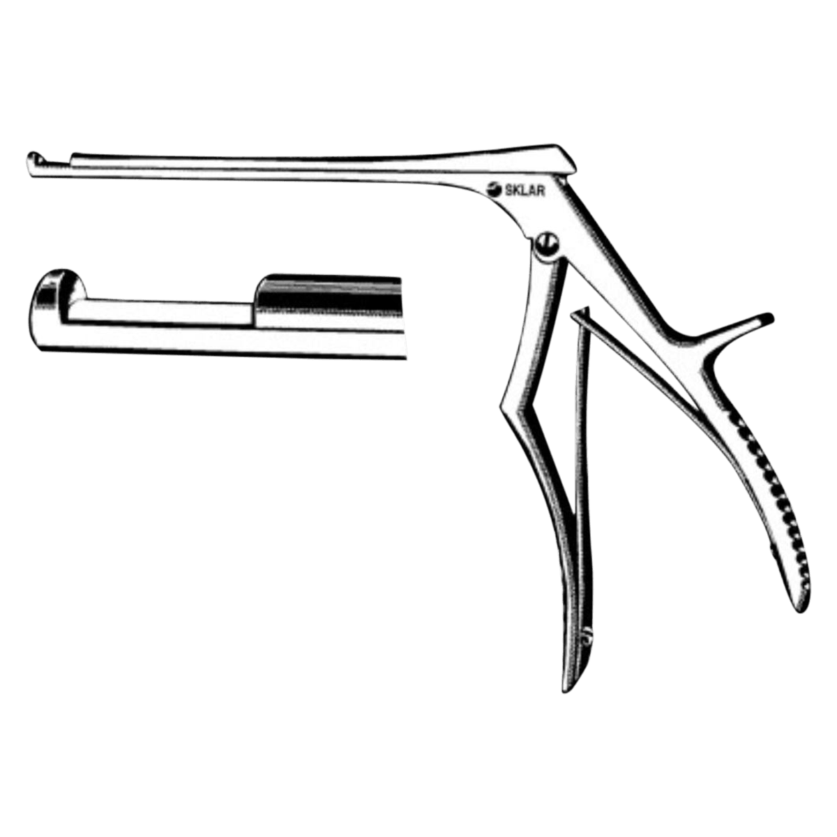 Love-Kerrison Laminectomy Rongeur, Straight, Non-Sterile, Reusable, Sklar Instruments