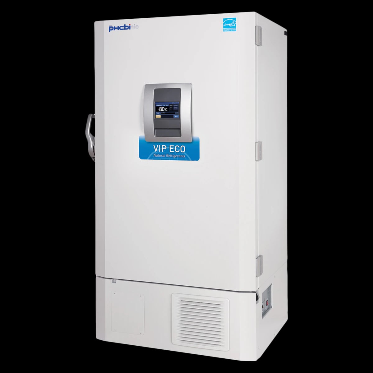 PHC VIP ECO Laboratory Freezer, 25.7 Cu Ft, Solid Door, -50 to -86C, Manual Defrost, Natural Refrigerant