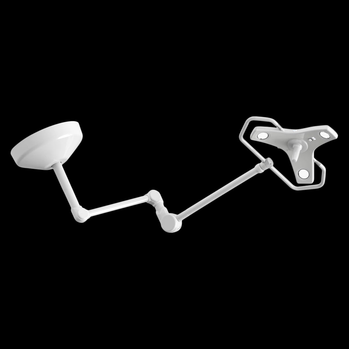 Burton Medical Outpatient LED Exam Light, Single Ceiling Mount