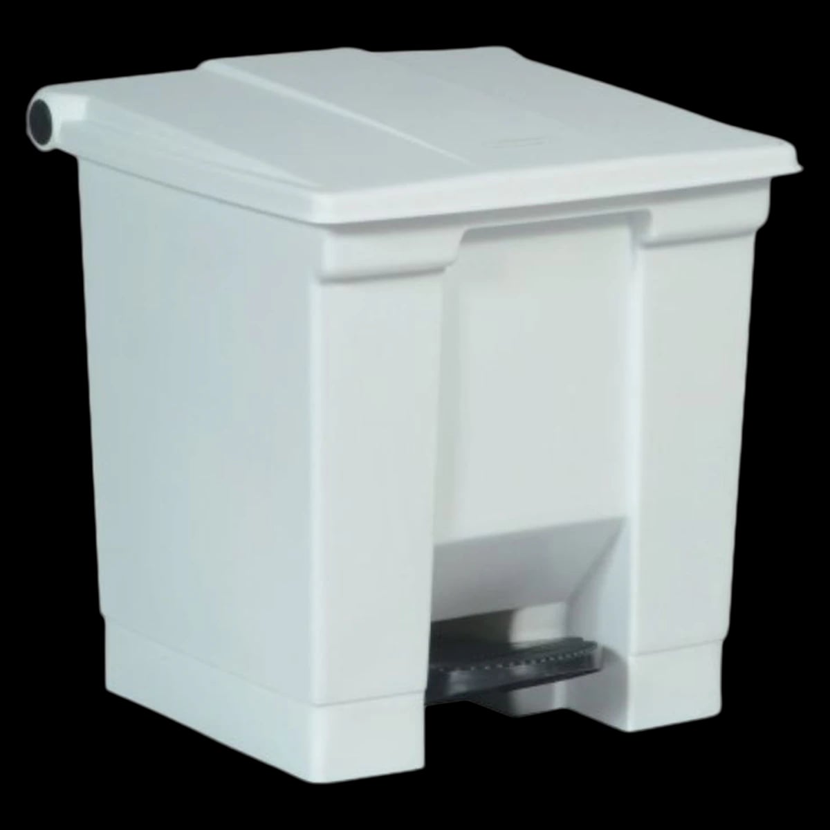 Step-On Trash Can, 8 Gallon, Stainless Steel