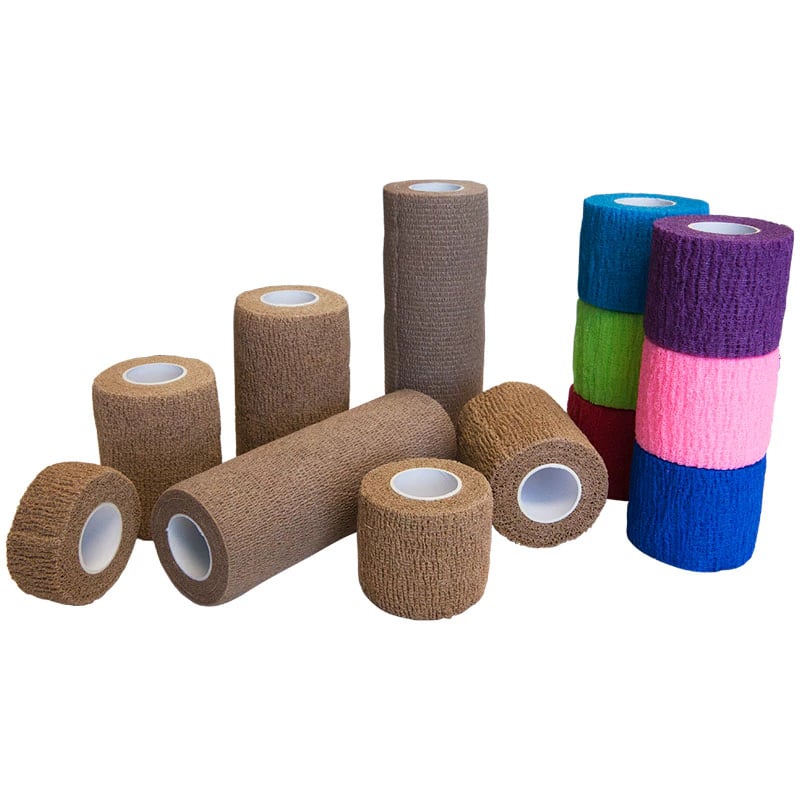PremierPro Cohesive Bandage, Latex-Free, Self-Adherent, 2" x 5 yd, Tan, Sterile, 30/Case