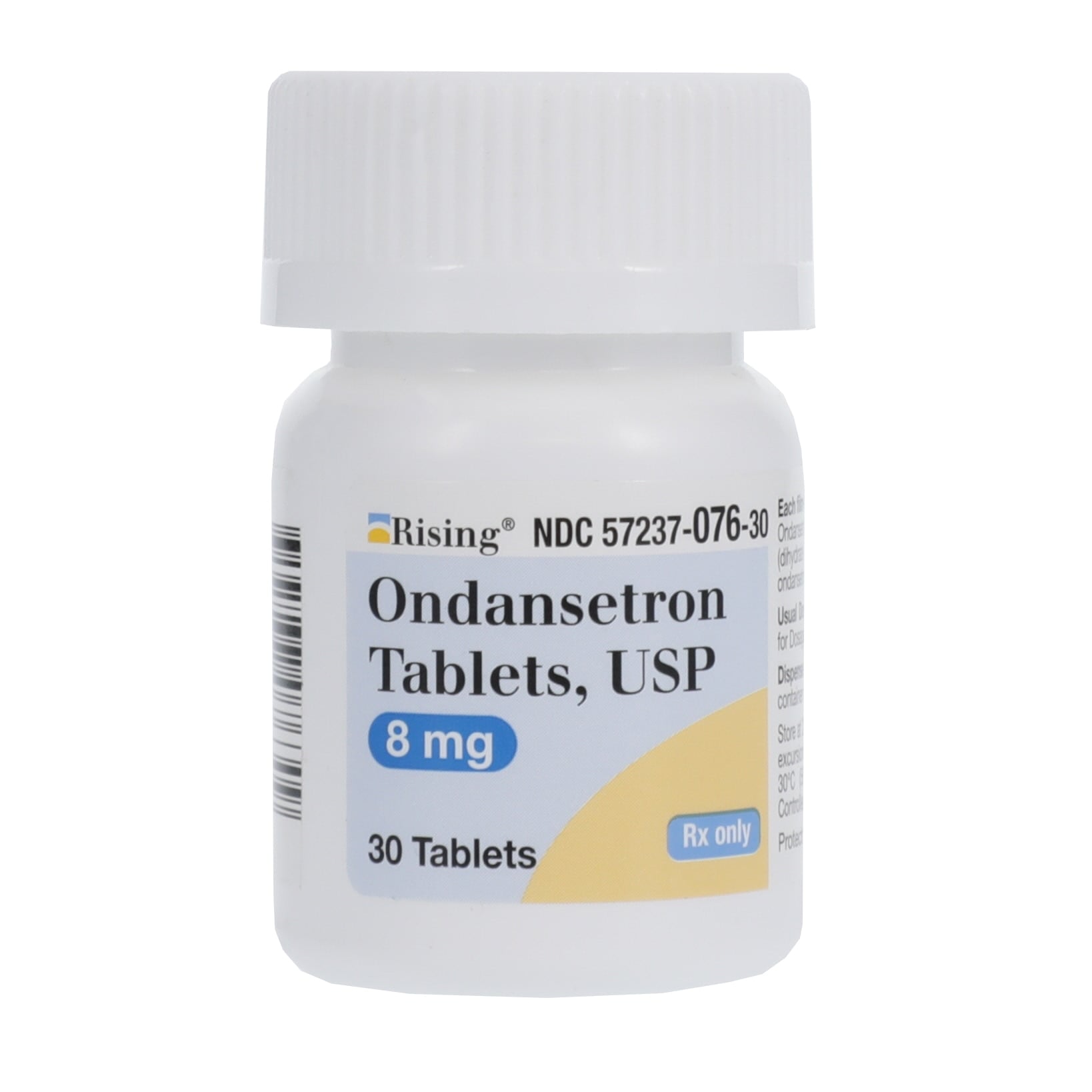 Ondansetron HCL Tablets, 8mg, 30/Bottle, Rising Pharmaceuticals