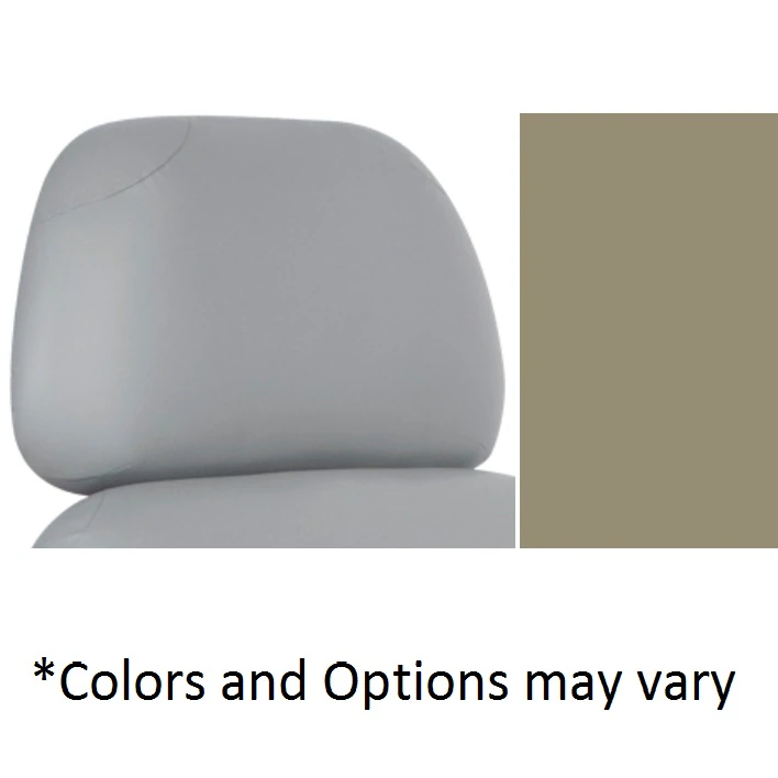 Oakworks Removable Headrest, Large, 20" x 11.5", Clay