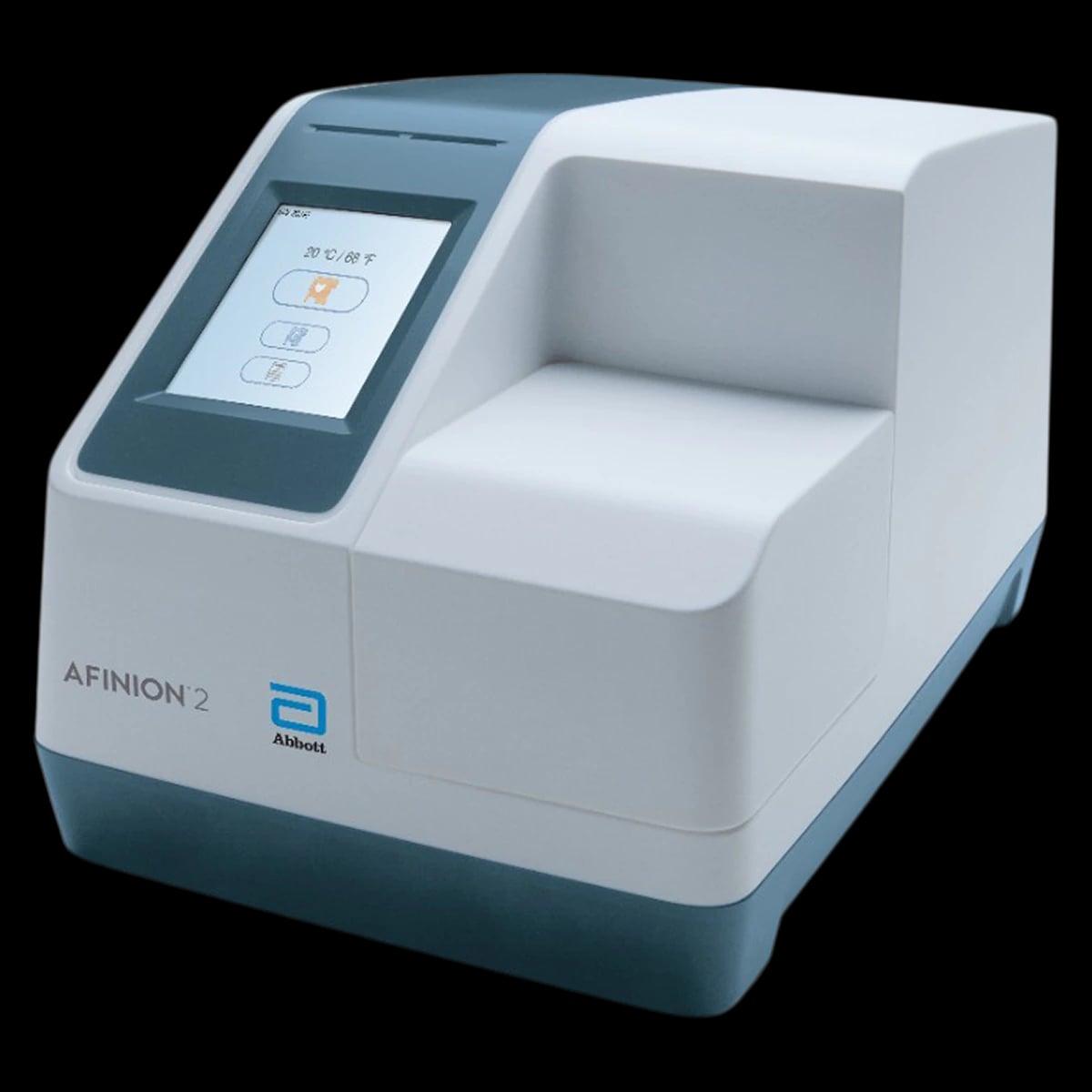 Abbott Afinion 2 Point of Care Analyzer, CLIA Waived, Touch Screen, HbA1c, Lipid Panel, ACR, CRP