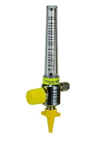 Amico Chemetron Oxygen Flow Meter with Swivel Bottom Port, Male