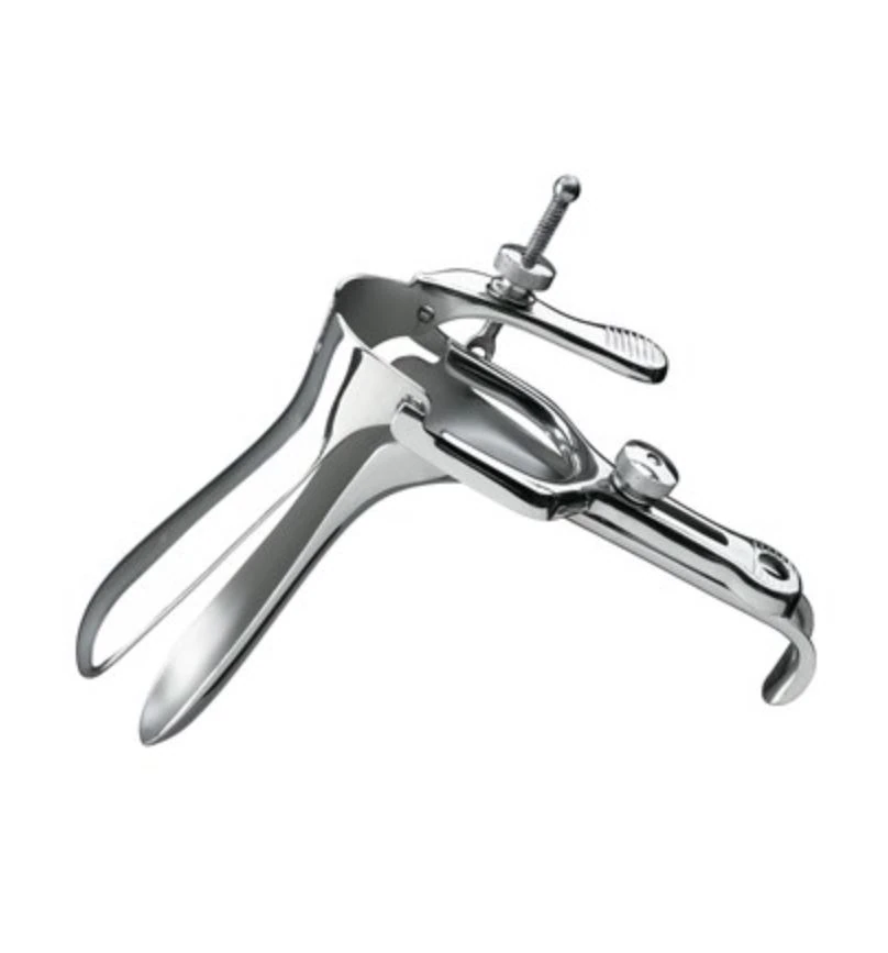 Euro-Med Graves Vaginal Speculum, Stainless Steel, Large, 127x35mm, Non-Lighted, Each