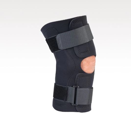 Breg Support Knee Hinged WrapAround, Neoprene/Nylon, Adult 2X-Large (20-23")