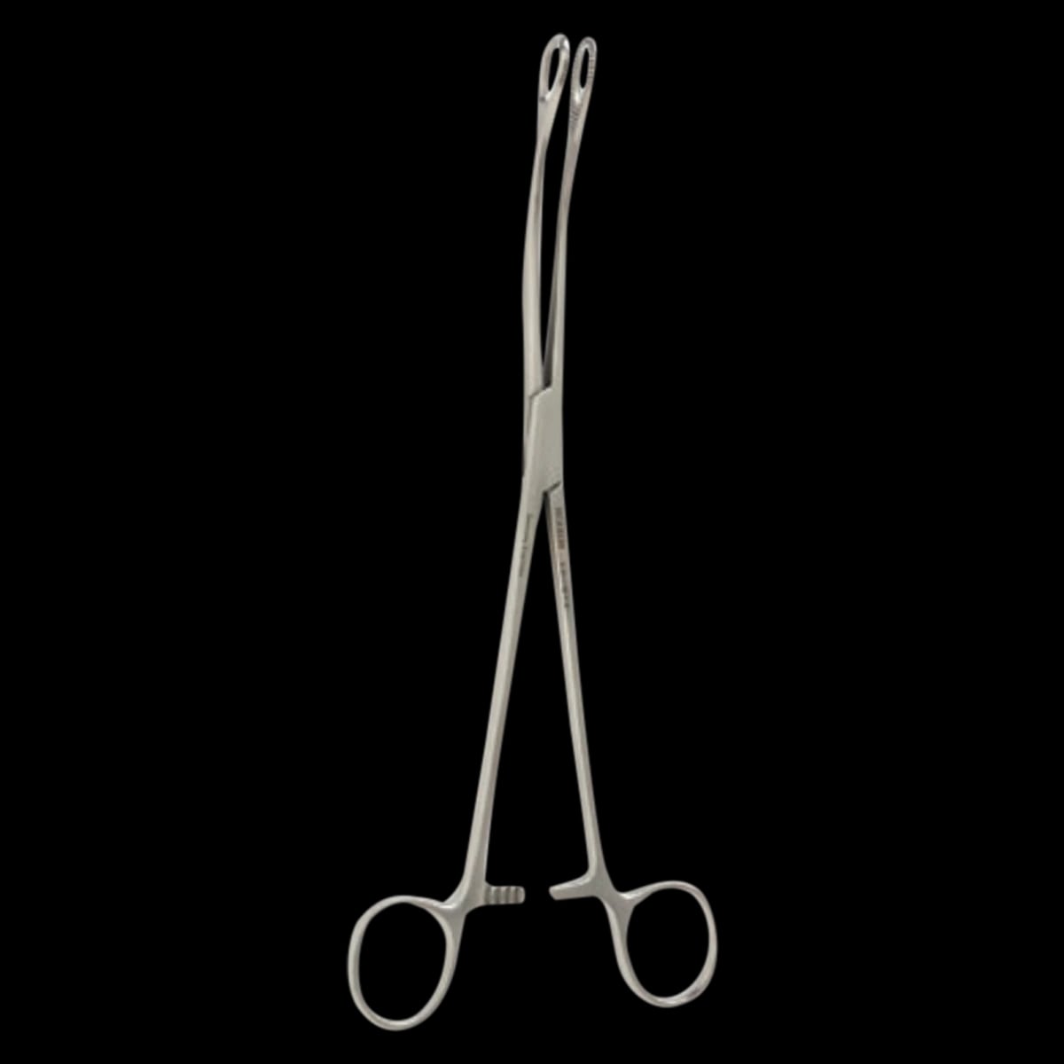 Foerster Sponge Forceps, Curved, Serrated, 9-1/2" Stainless Steel, Each