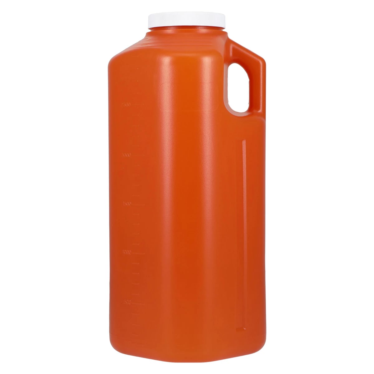 GMAX Industries 24-Hour Urine Collector, 3000mL, Plastic, Non-Sterile, Screw Cap, Amber, 40/Case