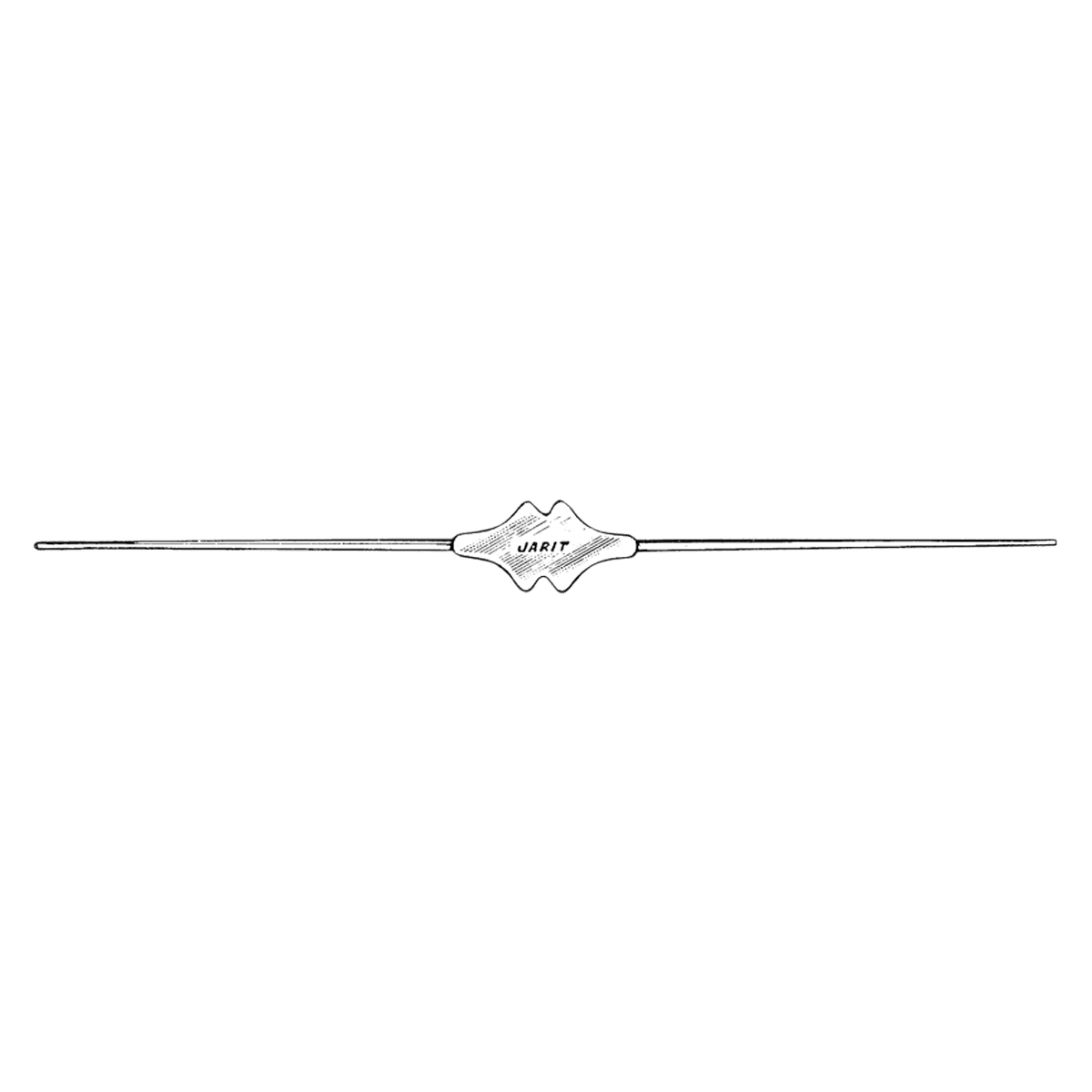 Jarit Bowman Lacrimal Probe, Double-Ended, Size 1-2, Silver, Non-Sterile, Reusable