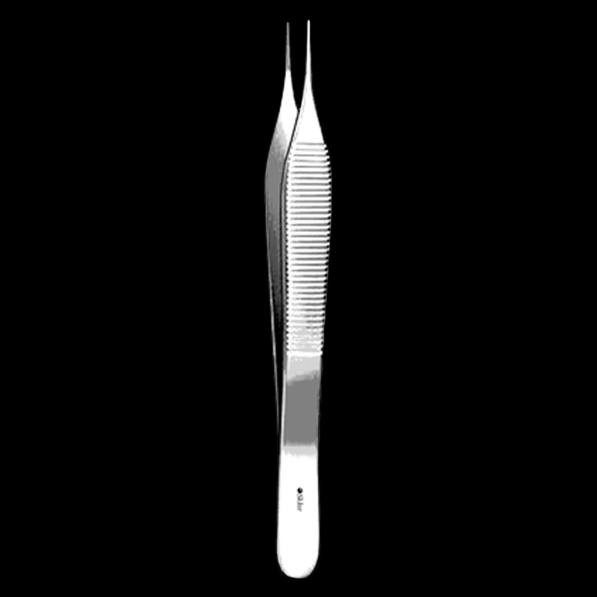Sklar Adson Dressing Forceps, Straight, 6", Stainless Steel, Non-Sterile, Each