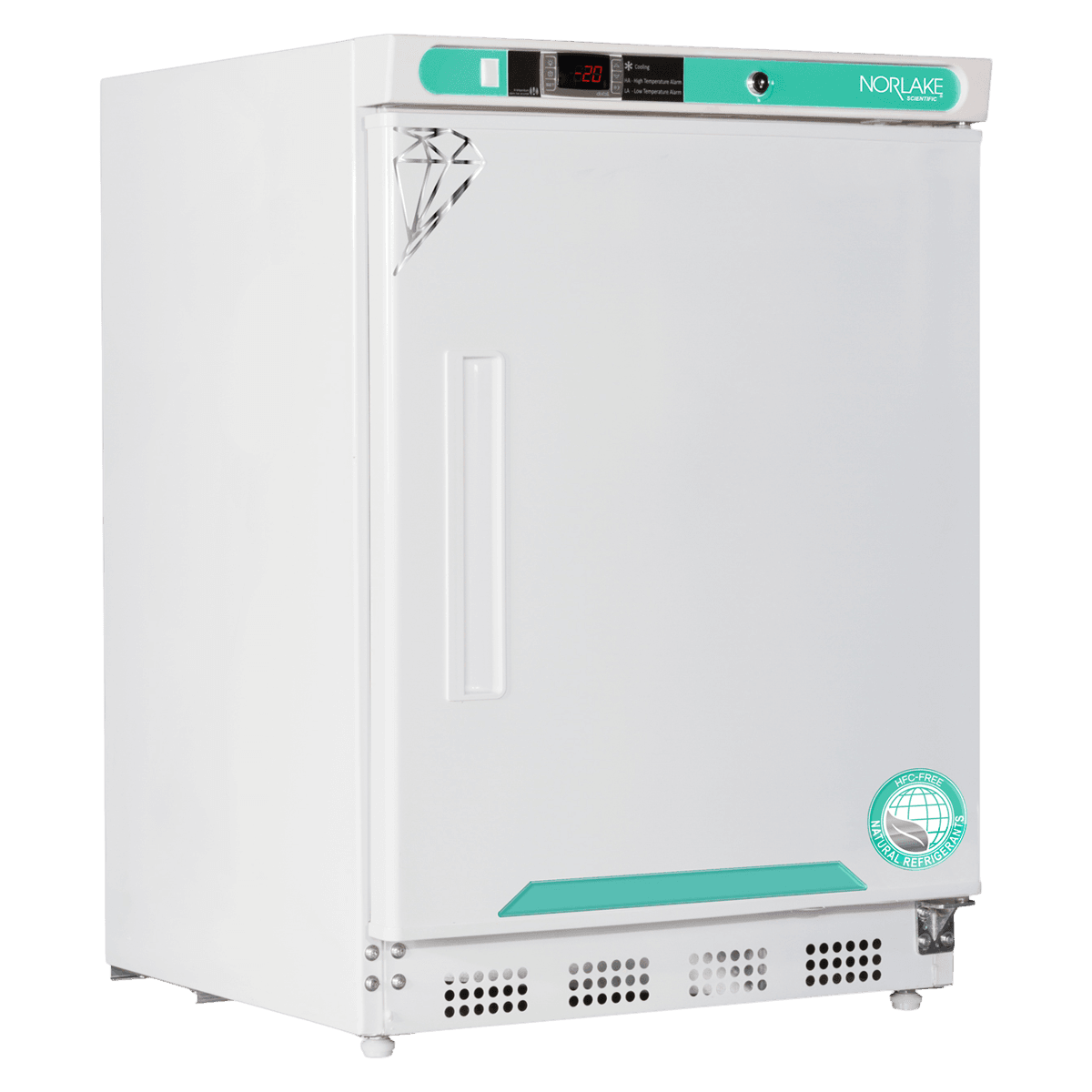 Corepoint Scientific Lab Freezer, 4.2 Cu Ft, Solid Door, Right Hinge, -15 to -25C, Manual Defrost