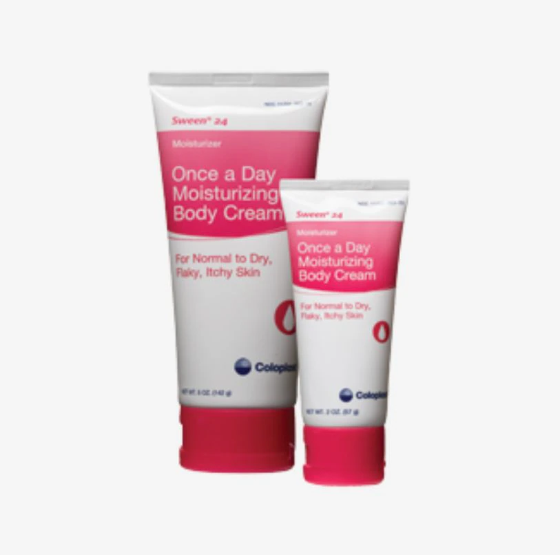 Sween Moisturizing Cream, 6% Dimethicone, Fragrance Free, 2 oz, 12/Box