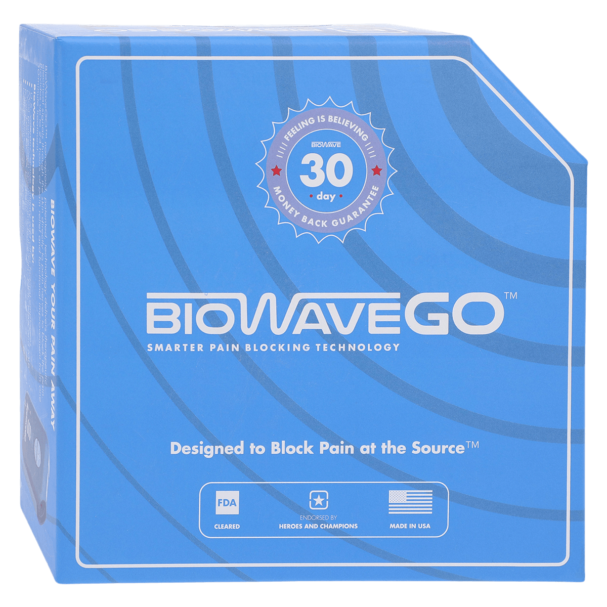 BioWaveGO Neurostimulation Stimulator for Chronic Pain Relief