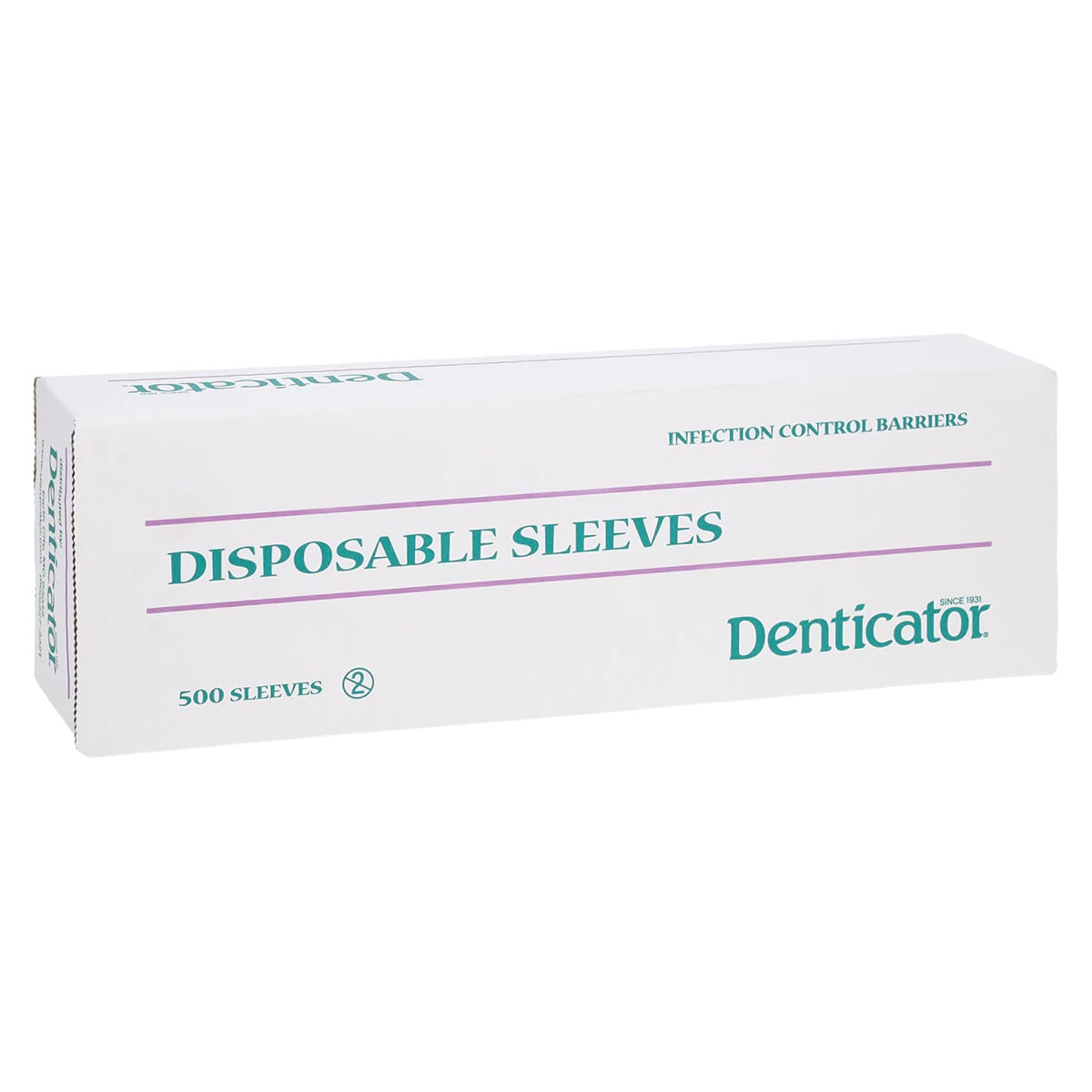 Denticator Universal Air/Water Syringe Sleeve, Clear, 3" x 8", 500/Box, 670050