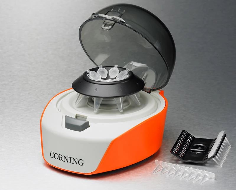 Corning LSE Mini Benchtop Microcentrifuge, 8-Tube Capacity, 6000 rpm, 1/Case
