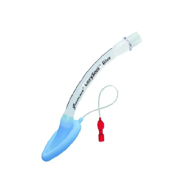LarySeal Blue Airway Mask, Size 3, Disposable, 20/Box