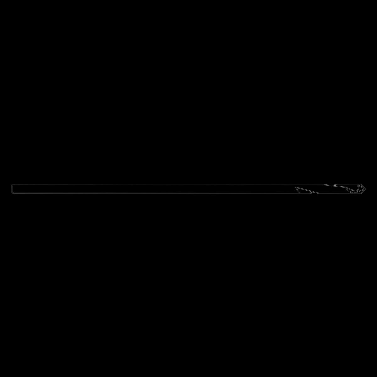 Brasseler USA Standard Stainless Steel Twist Drill, Sterile, Single-Use