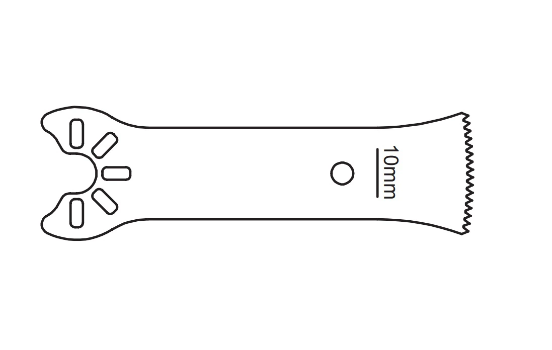 Brasseler USA Small Bone Saw Blade, Sagittal Oscillating