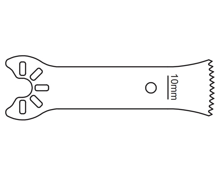 Brasseler USA Small Bone Saw Blade, Sagittal Oscillating