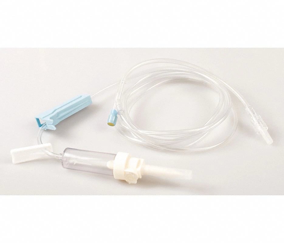 Medsource International Admin Set IV 15 Drop Male LL, Needleless, 78", Rotating Male Luer Lock, Sterile, Latex-Free, 50/Case