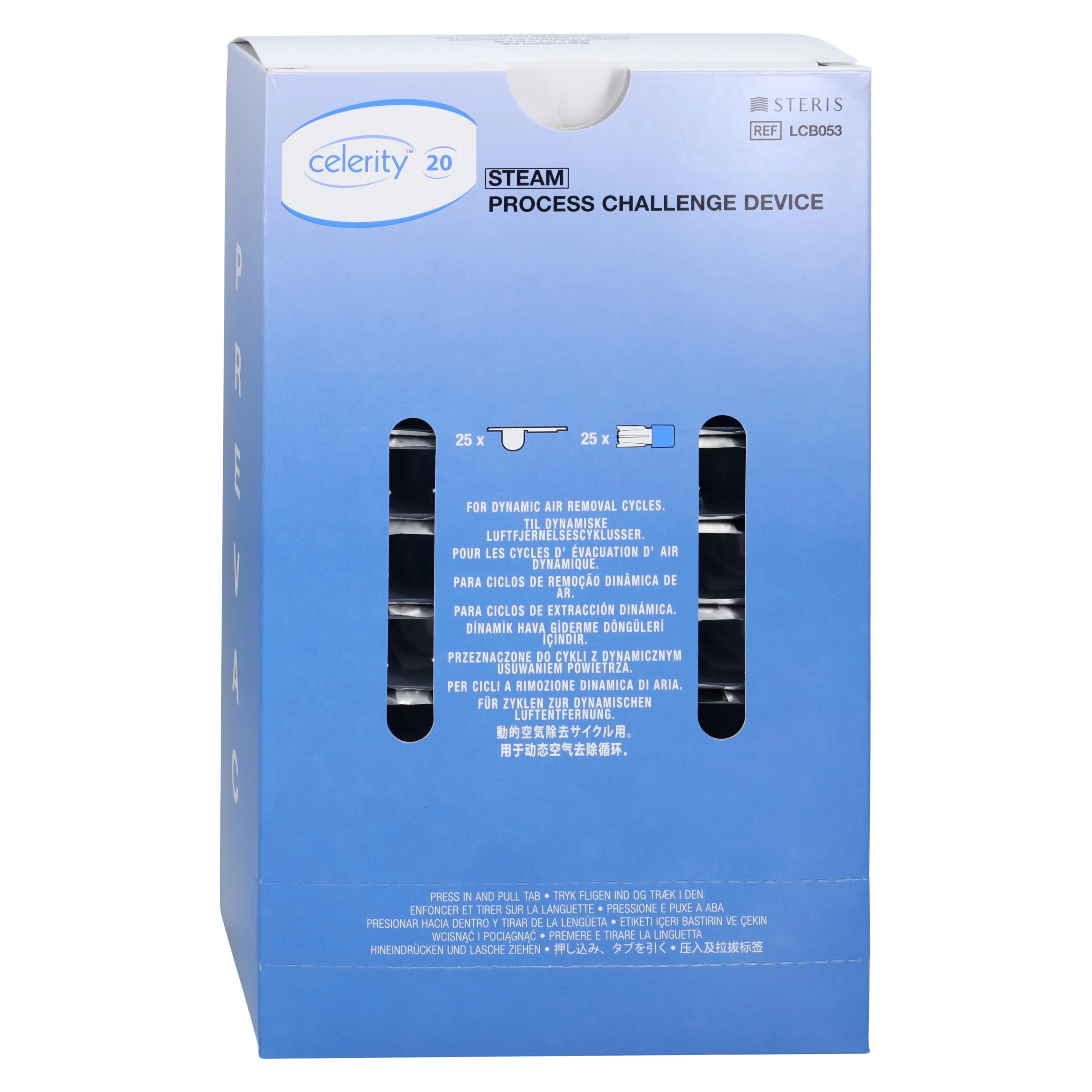 Steris Celerity 20 Steam Process Challenge Device, 25/Box