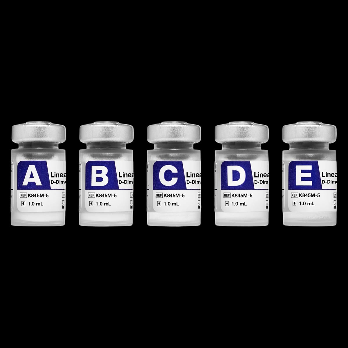 Linearity FD D-Dimer Calibration Verification Set, 5 Levels x 1 mL, 5/Box