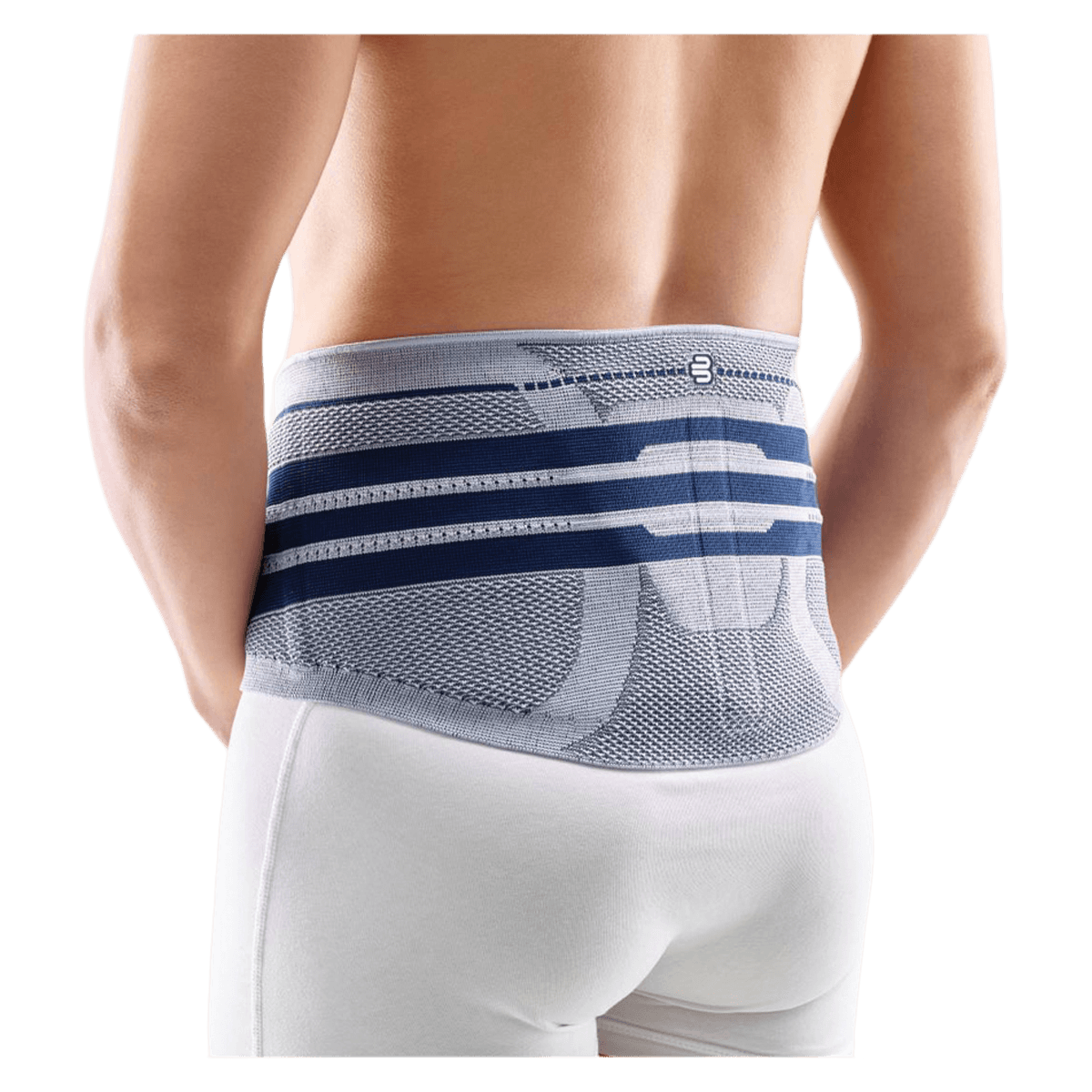 Bauerfeind Lumbotrain Back Support Brace, Size 1, Elastic/Neoprene, 32-46"