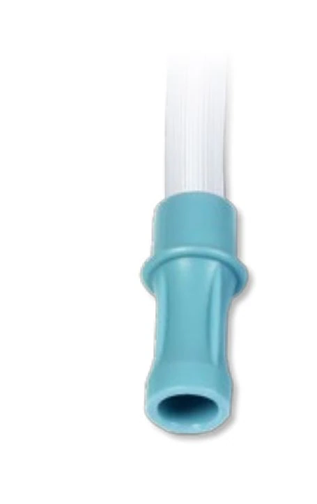 DeRoyal Connector Suction Tubing, Light Blue, 6 ft x 1/4", Non-Sterile, 45/Case