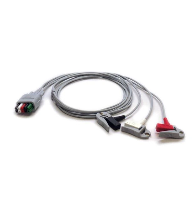 Mindray ECG Lead Wire, 5-Lead Pinch, for DPM 6/DPM 7/Panorama/Passport 2/Passport V/Spectrum/Spectrum OR/V12/V21/Passport 8/Passport 12/Passport 12m/Passport 17m/T1