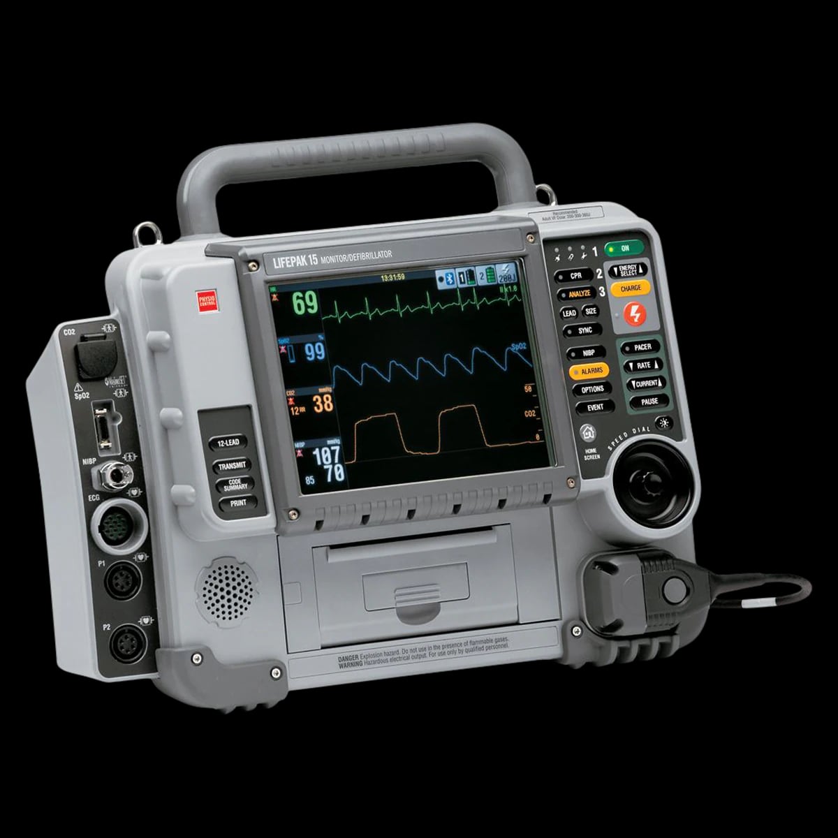 Physio-Control LIFEPAK 15 Trending Defibrillator/Monitor, New