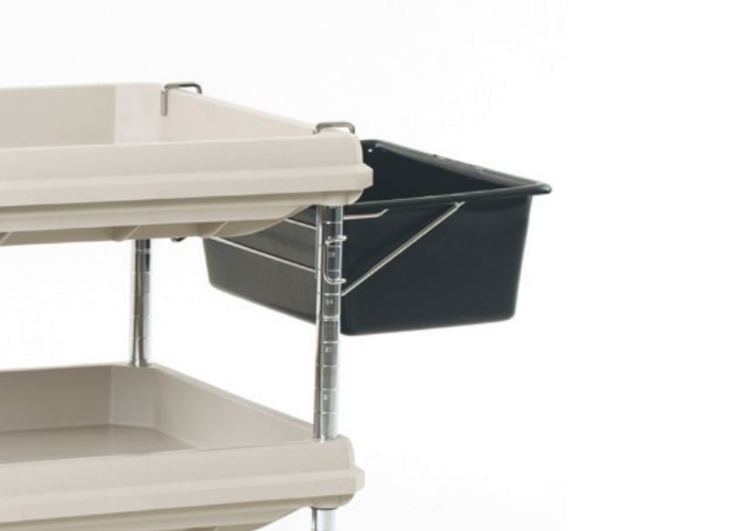 InterMetro Industries Utility Bin with Holder for BC2030 Cart