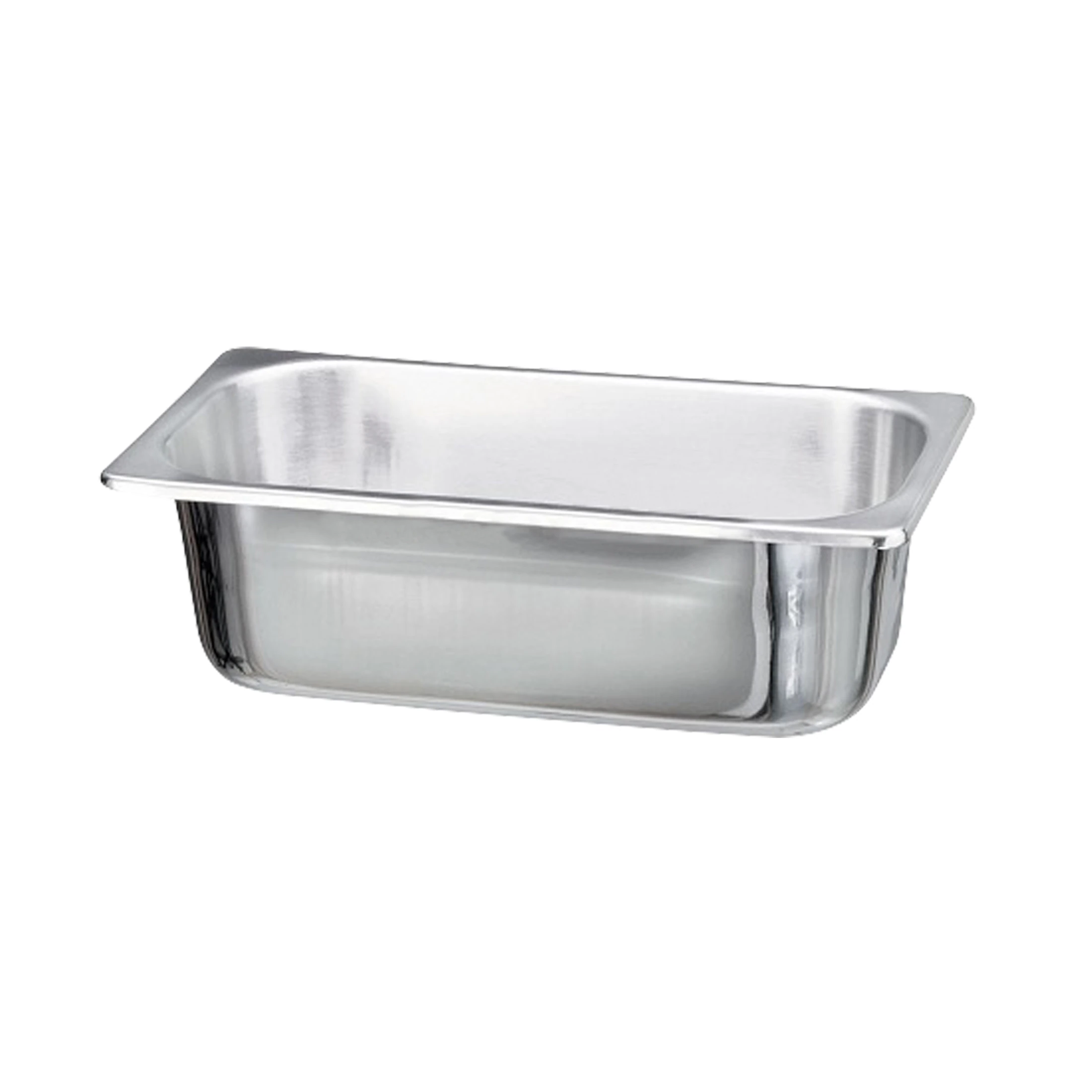 Tech-Med Instrument Tray, 12-1/2 x 7 x 4", Stainless Steel, No Cover