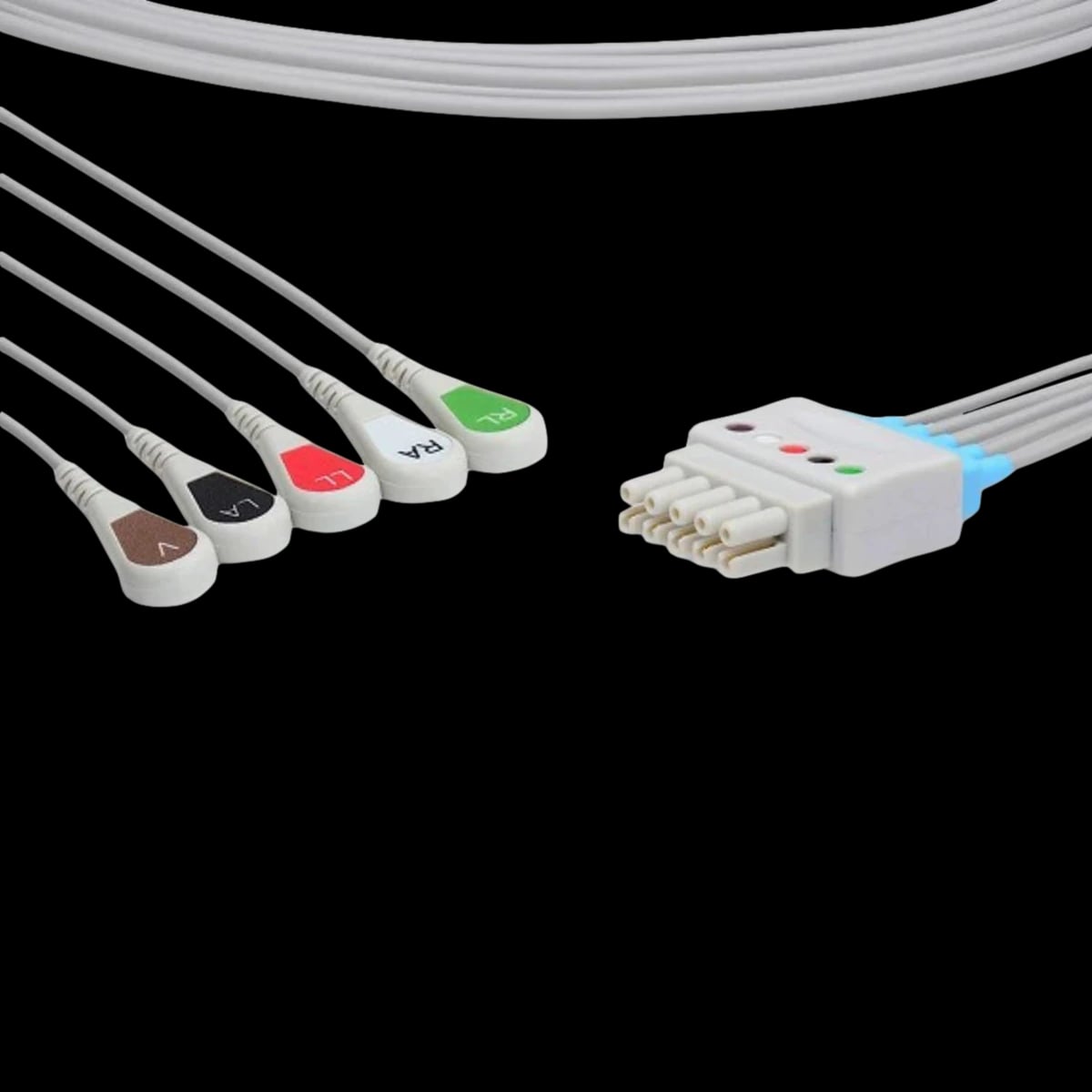 Datex Ohmeda ECG Leadwire, 5-Lead, Refurbished, Each