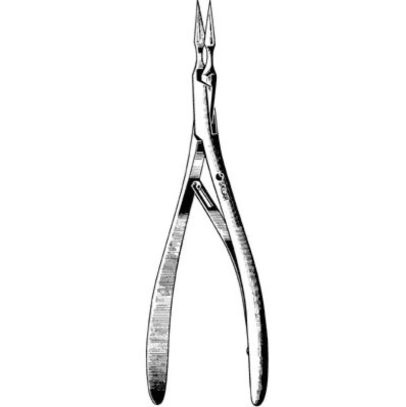 Sklar Surgi-OR Virtus Splinter Forceps, Straight, 6", Stainless Steel, Non-Sterile, Each