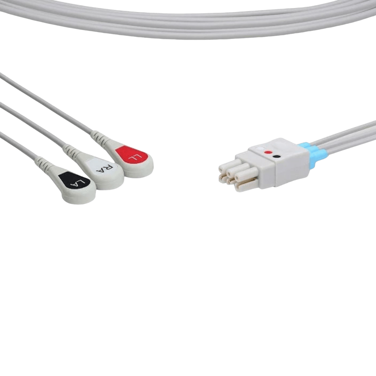 Datex Ohmeda 300 Series ECG Leadwire Set, 3-Lead