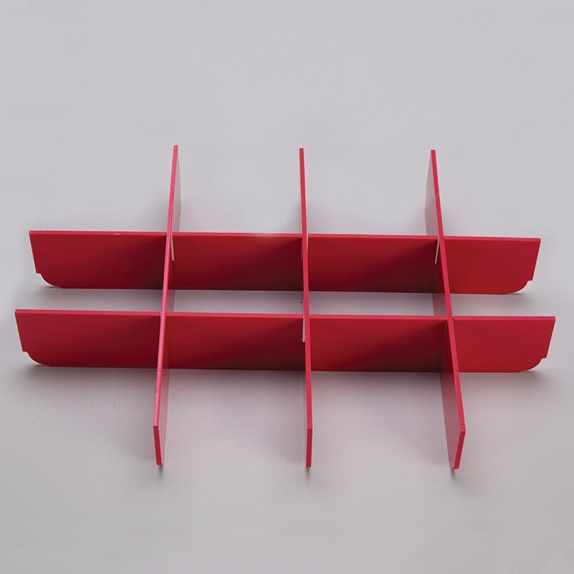 Divider Set for Half Size Crash Cart Boxes (Health Care Logistics)