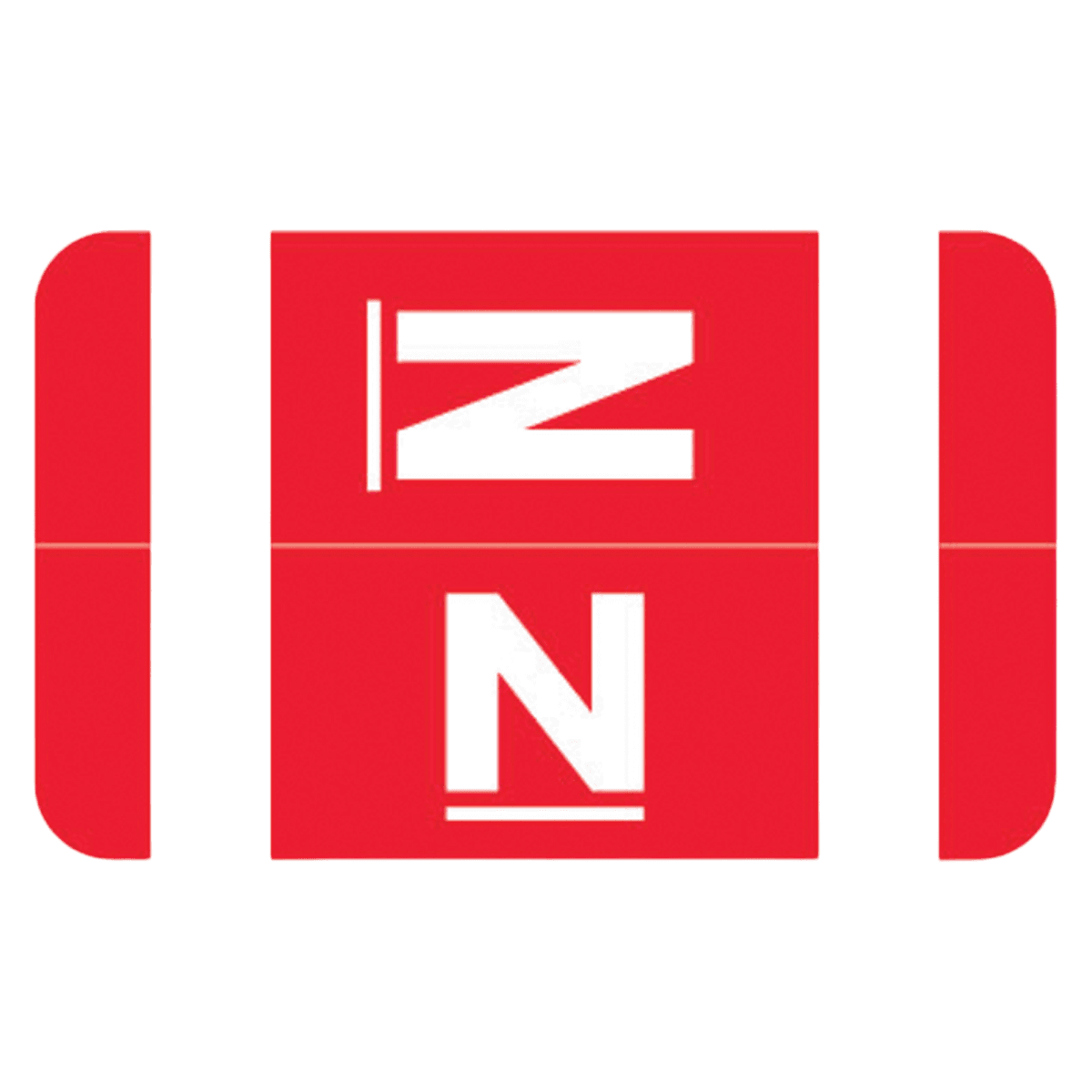 Smead ACC "N" End-Tab Label, 100/Package