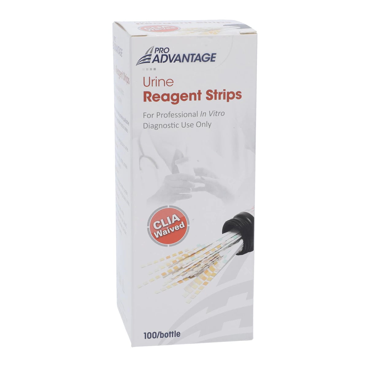 ProAdvantage Urine Reagent Test Strips, 7-Parameter, CLIA Waived, 100/Bottle