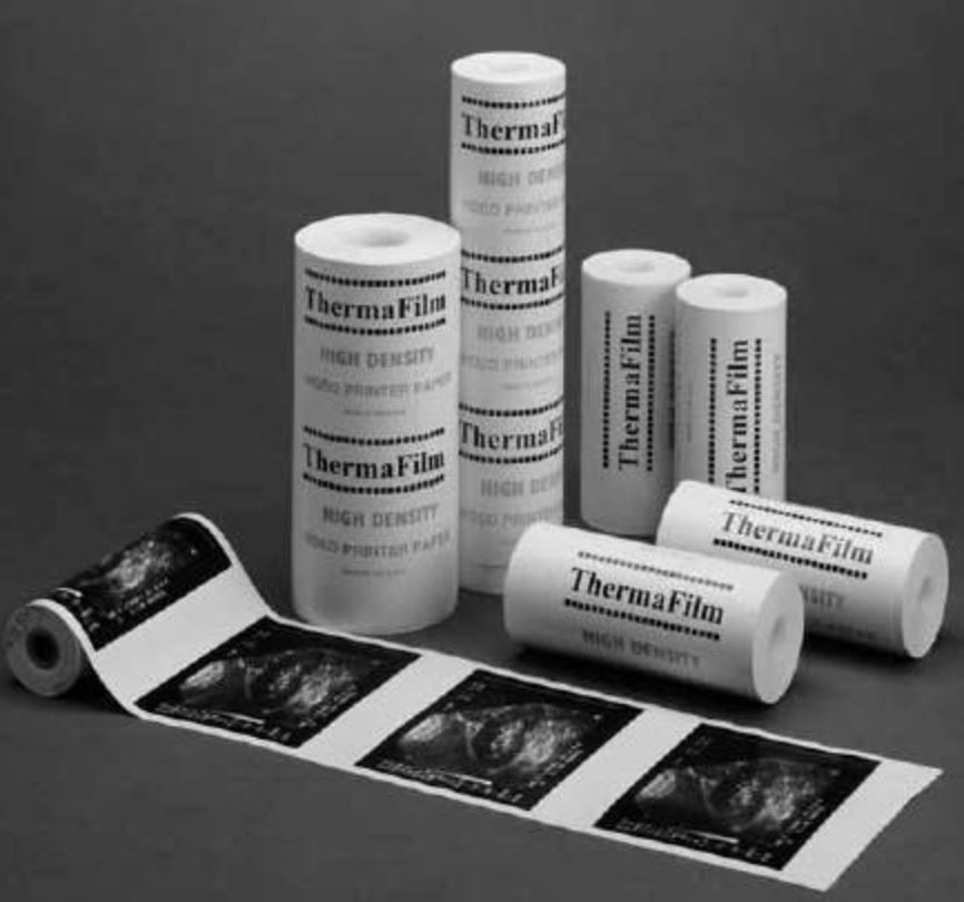 ThermaFilm Ultrasound Paper for Sony/Mitsubishi Printer, High Gloss, 5/Case
