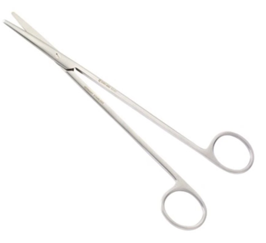 Euro-Med Metzenbaum Dissecting Scissors, 8" Straight, Stainless Steel, Reusable