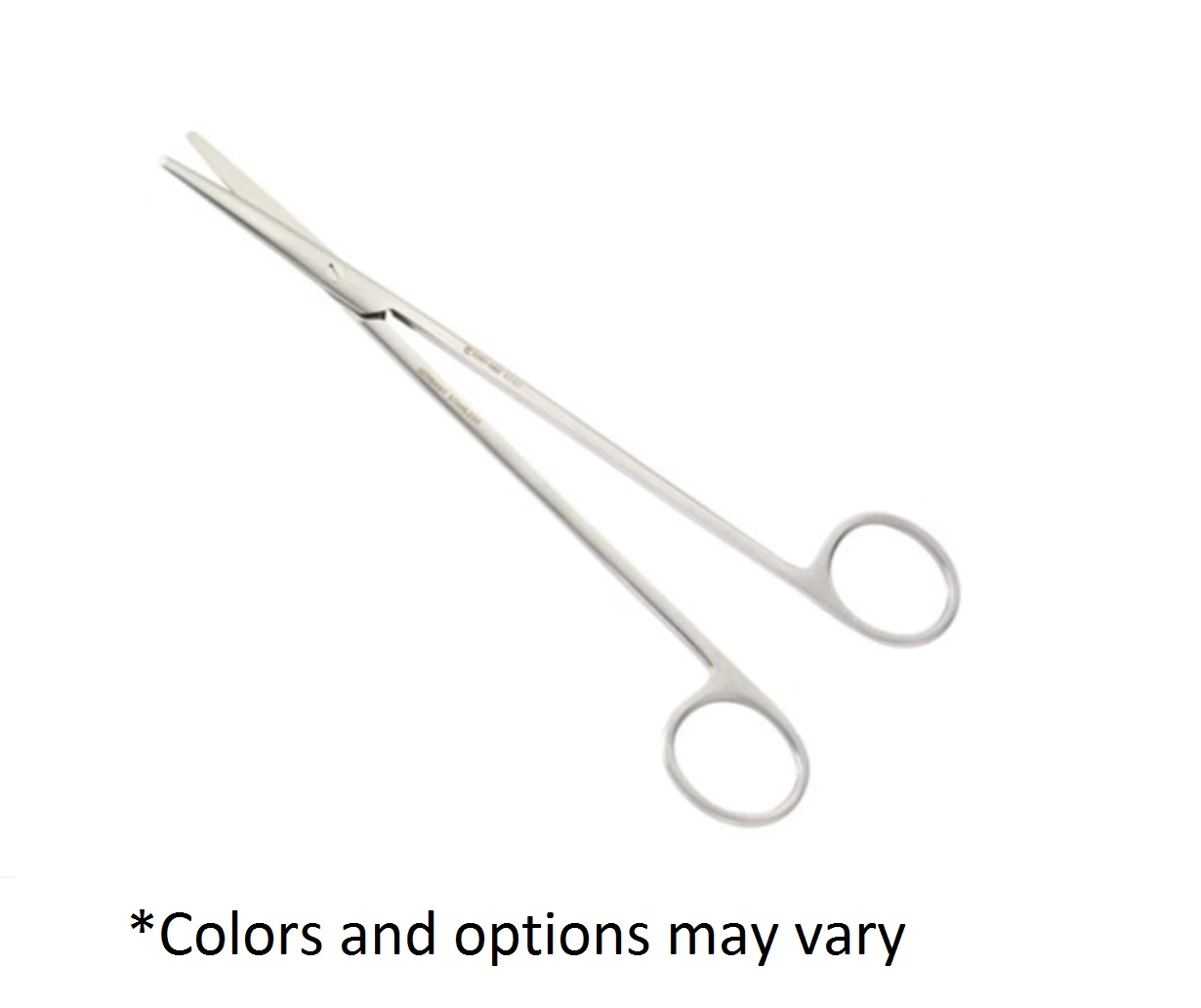 Euro-Med Metzenbaum Dissection Scissors, 7", Straight/Curved, Reusable, Each