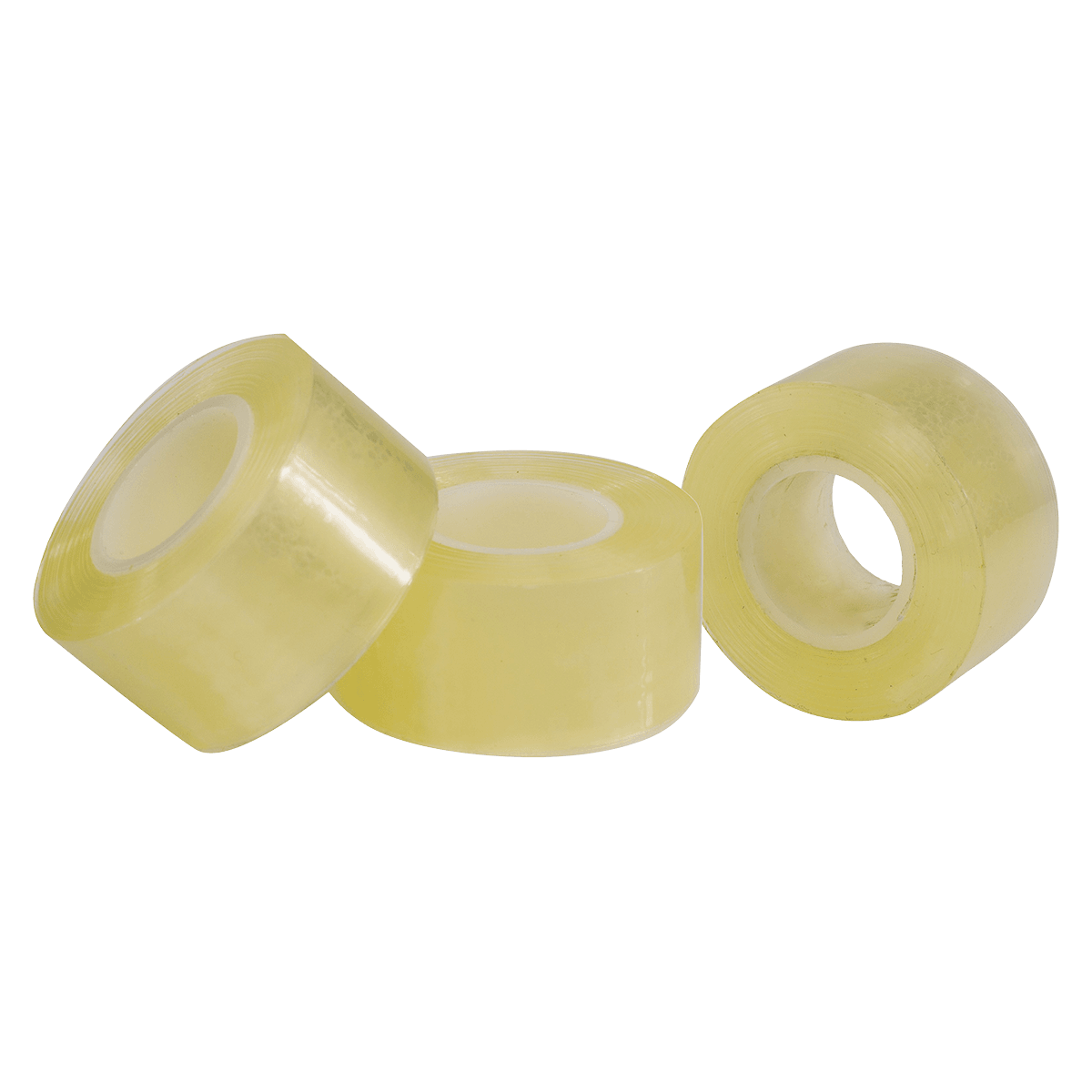 Bel-Art Products Label Tape, Clear, 1" Width x 36 yd Length, 1" Core, 3/Pack