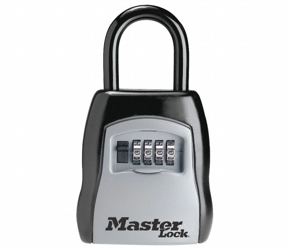 Master Lock Company Lock Box Combination Portable, 5 Key Capacity